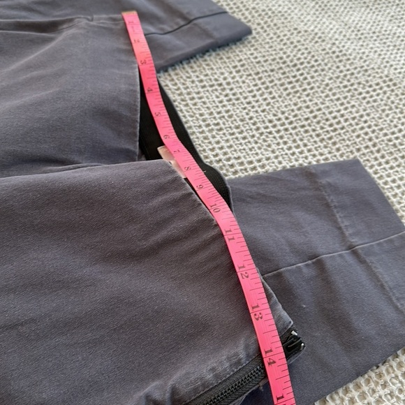 EverlaneThe Side Zip Cotton Stretch Pants Grey- 8 - Picture 9 of 10